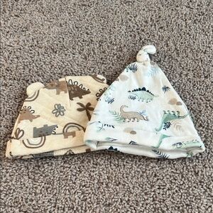 Dino hat bundle set of 2